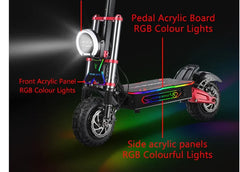 Boyueda Q7 Pro Electric Scooter Original Pedal Side Lights (1 Pair, 2 Pieces)