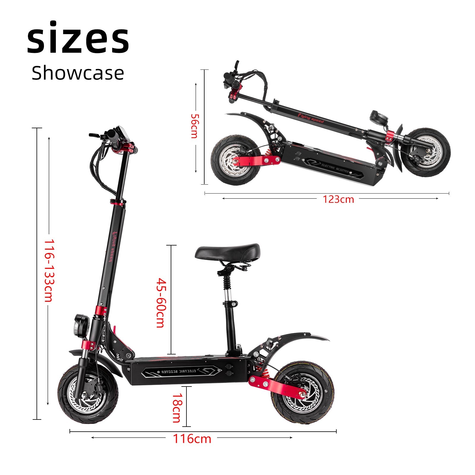 Boyueda Q7 Pro Max 3200W Dual Motor Long Range Electric Scooter for Adults