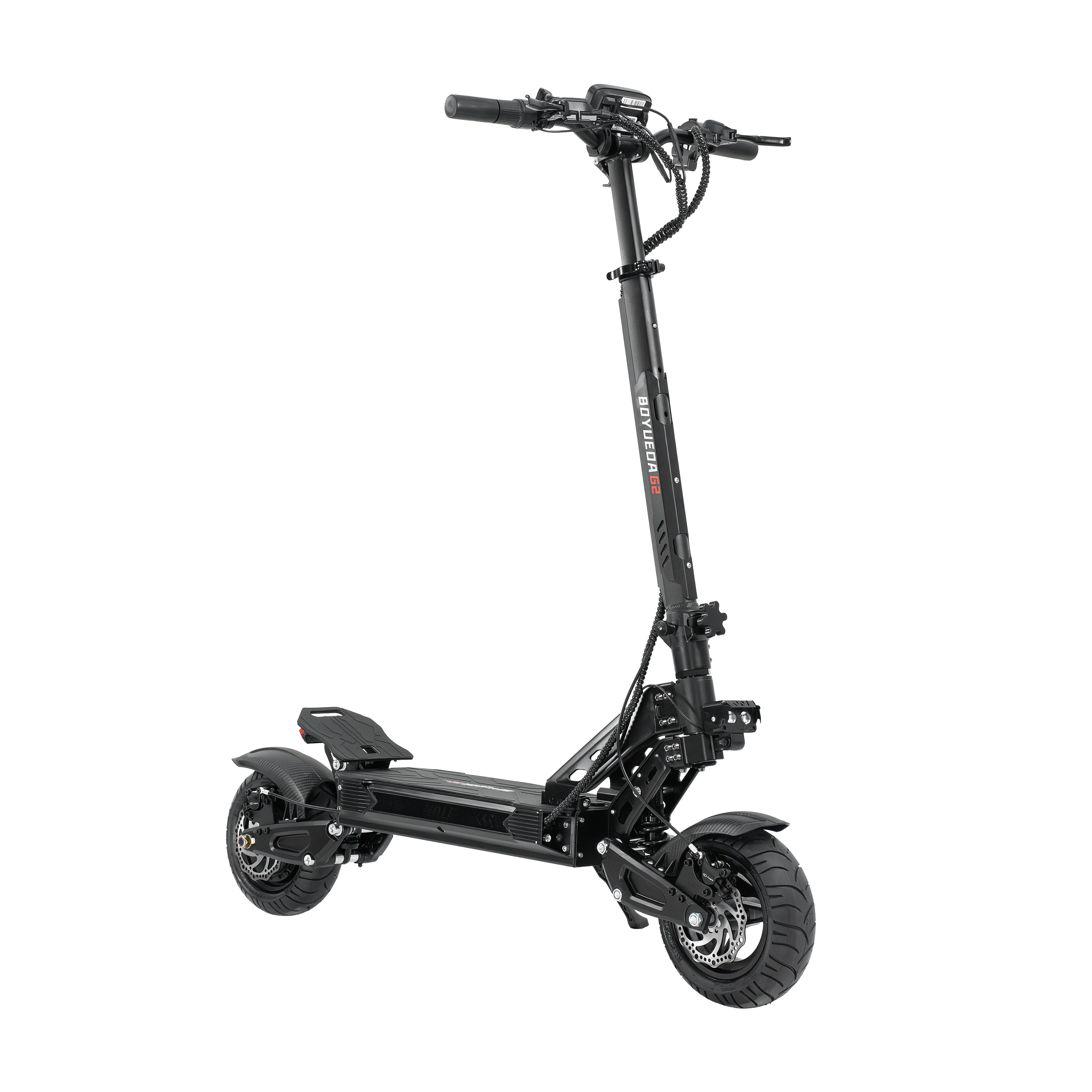 Boyueda G2 1600W Foldable Electric Scooter for Adults – Long Range City Commuter