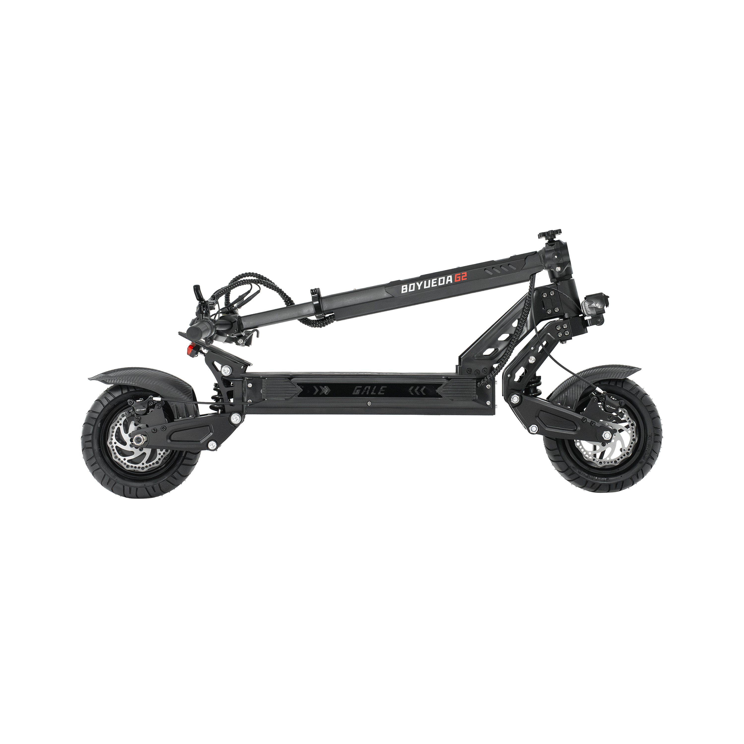 Boyueda G2 1600W Foldable Electric Scooter for Adults – Long Range City Commuter